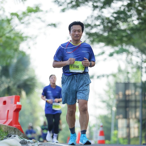 Race photo from BOGORUN 2026