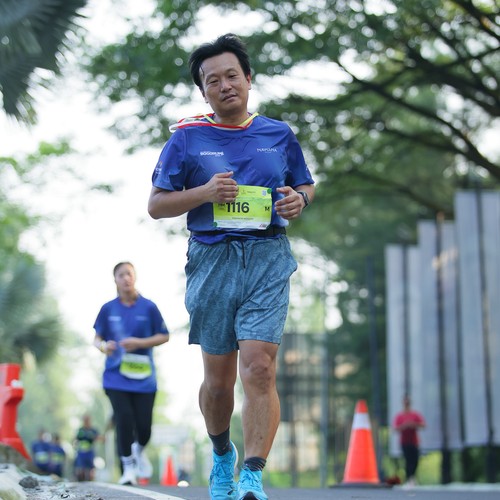 Race photo from BOGORUN 2026