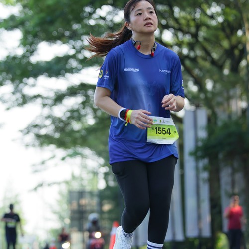 Race photo from BOGORUN 2026
