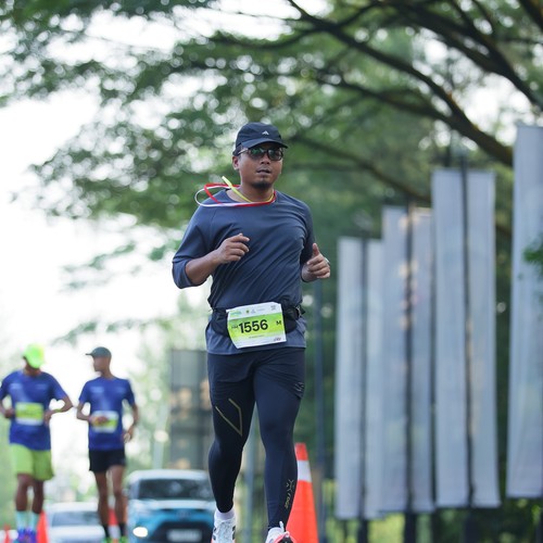 Race photo from BOGORUN 2026
