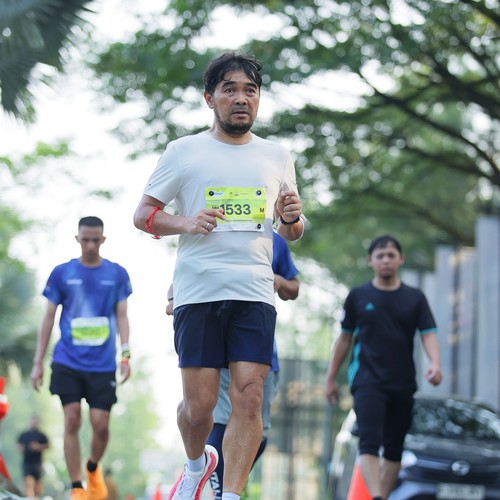 Race photo from BOGORUN 2026