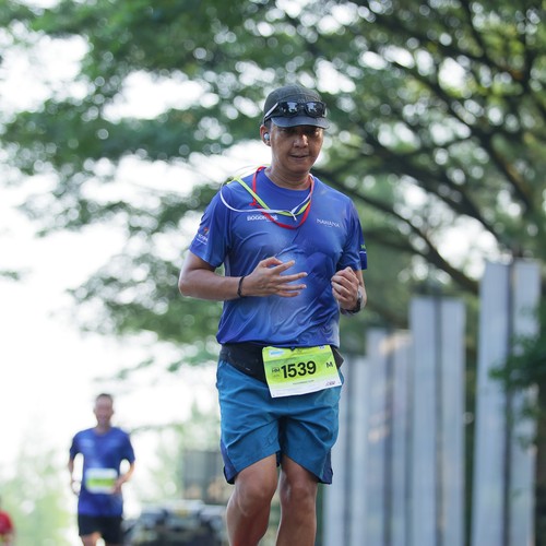 Race photo from BOGORUN 2026