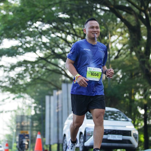 Race photo from BOGORUN 2026
