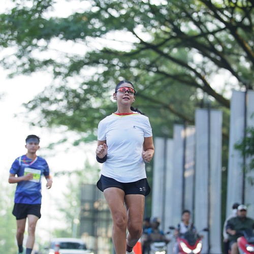 Race photo from BOGORUN 2026
