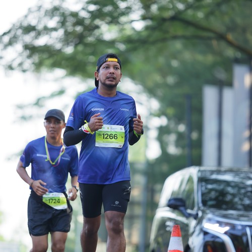Race photo from BOGORUN 2026