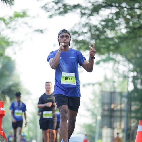 Race photo from BOGORUN 2026