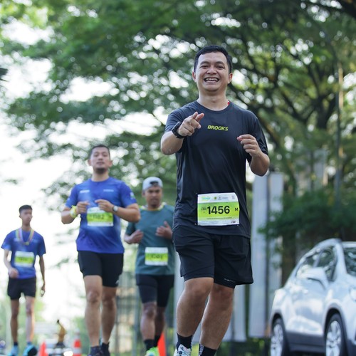 Race photo from BOGORUN 2026