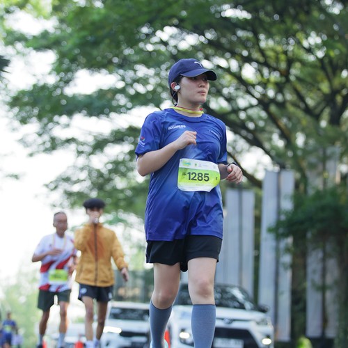 Race photo from BOGORUN 2026