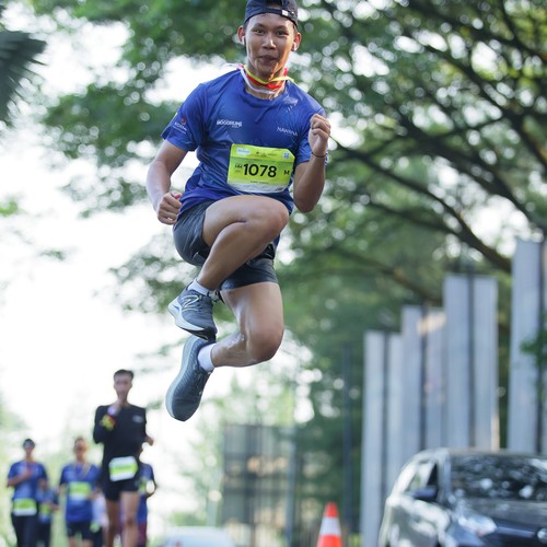 Race photo from BOGORUN 2026