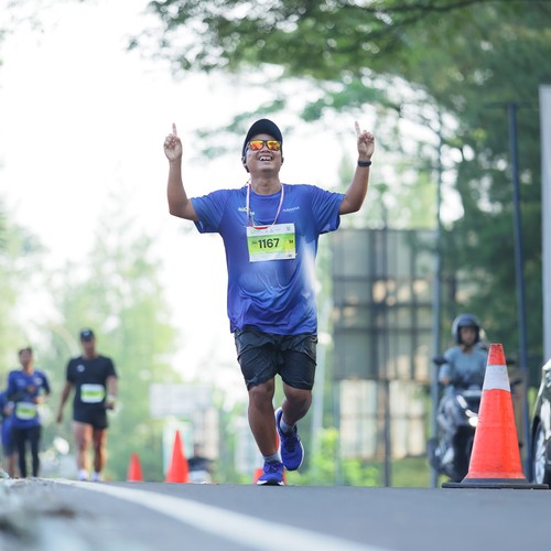 Race photo from BOGORUN 2026