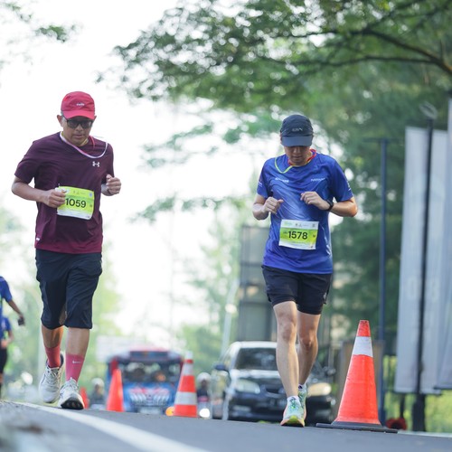 Race photo from BOGORUN 2026