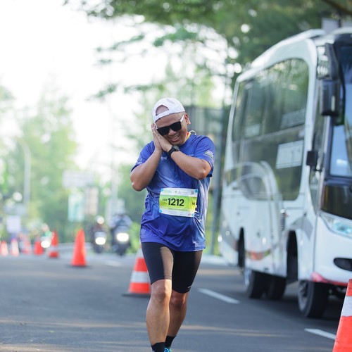 Race photo from BOGORUN 2026