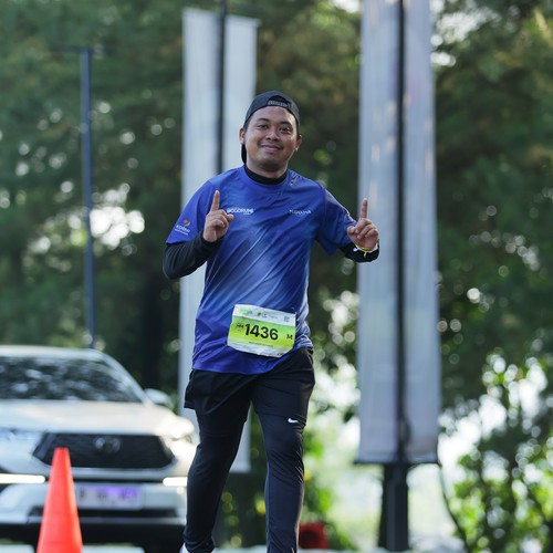 Race photo from BOGORUN 2026