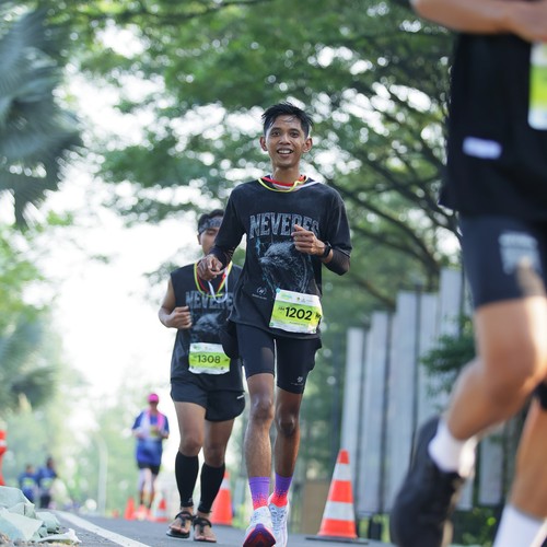 Race photo from BOGORUN 2026
