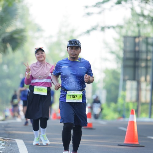 Race photo from BOGORUN 2026
