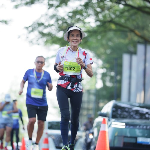 Race photo from BOGORUN 2026