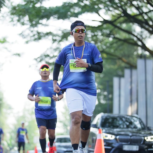 Race photo from BOGORUN 2026