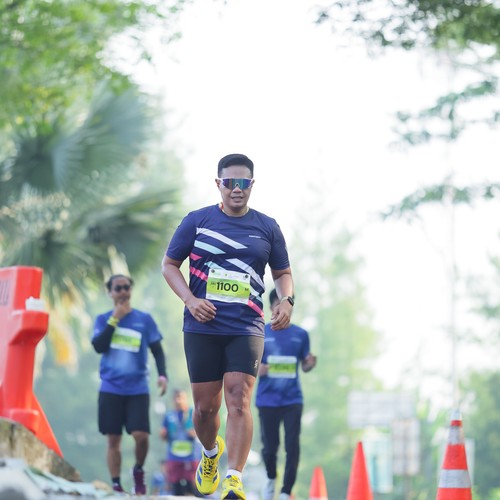 Race photo from BOGORUN 2026
