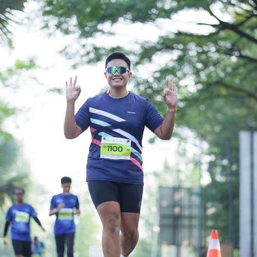 Race photo from BOGORUN 2026