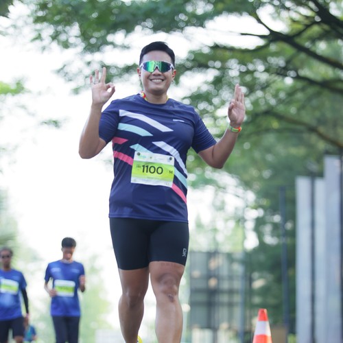 Race photo from BOGORUN 2026