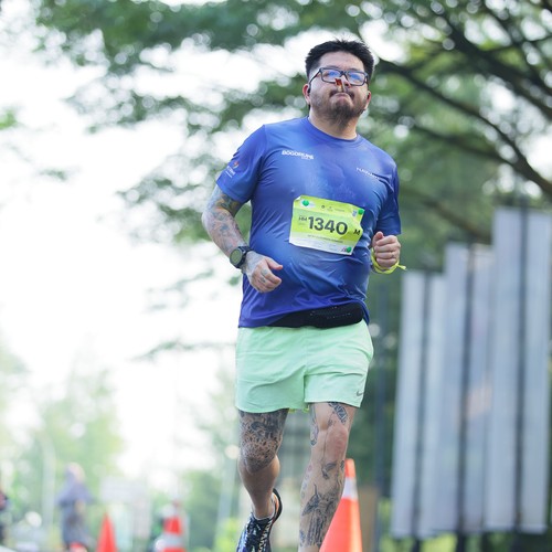 Race photo from BOGORUN 2026
