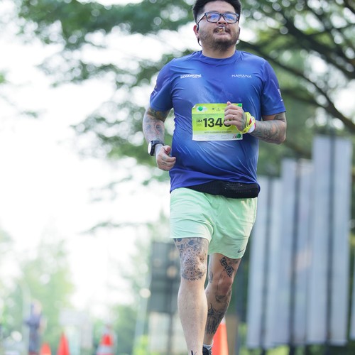 Race photo from BOGORUN 2026