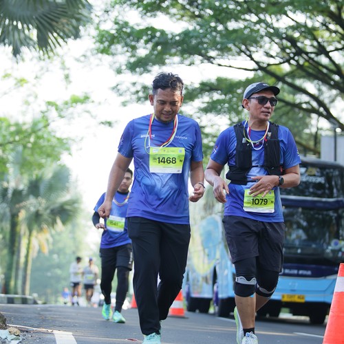 Race photo from BOGORUN 2026