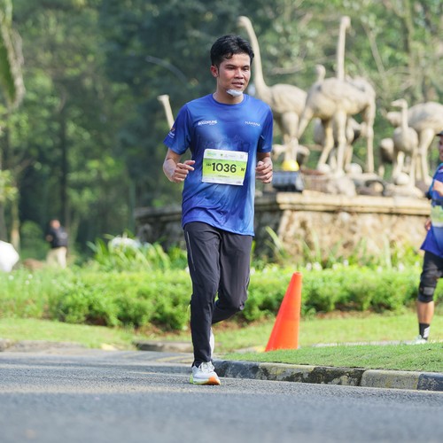 Race photo from BOGORUN 2026