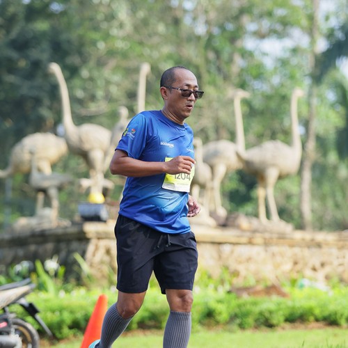 Race photo from BOGORUN 2026