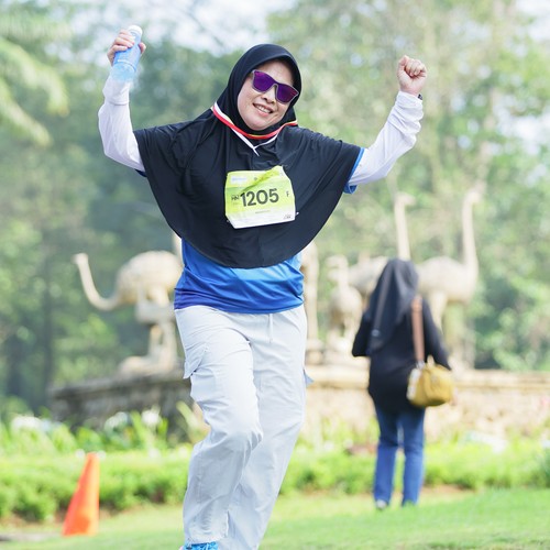 Race photo from BOGORUN 2026