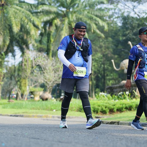 Race photo from BOGORUN 2026