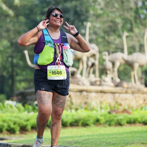 Race photo from BOGORUN 2026