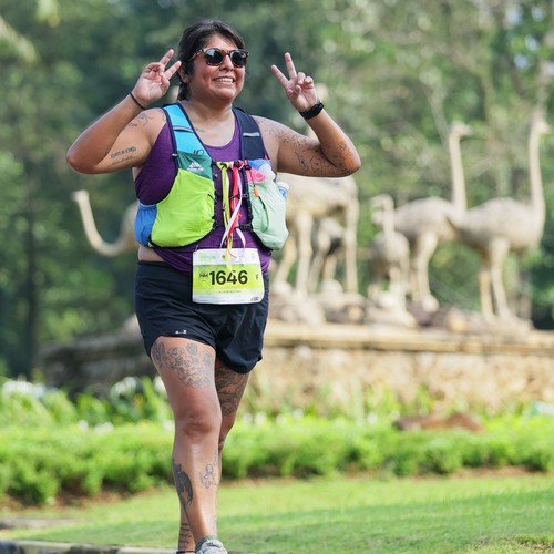 Race photo from BOGORUN 2026
