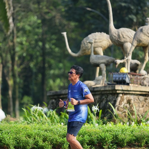 Race photo from BOGORUN 2026