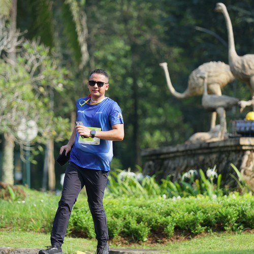Race photo from BOGORUN 2026