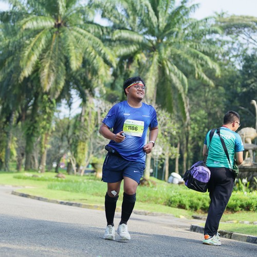Race photo from BOGORUN 2026