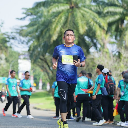 Race photo from BOGORUN 2026