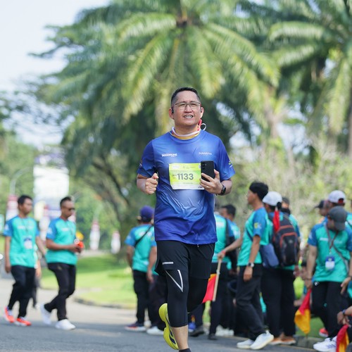 Race photo from BOGORUN 2026