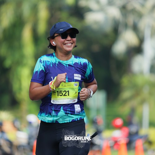 Race photo from BOGORUN 2026