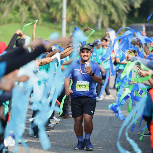 Race photo from BOGORUN 2026
