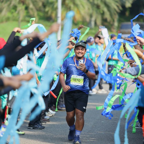 Race photo from BOGORUN 2026