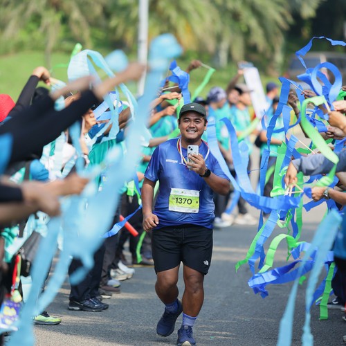 Race photo from BOGORUN 2026