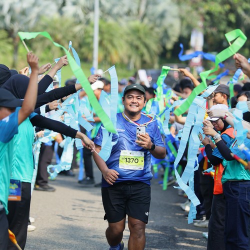 Race photo from BOGORUN 2026