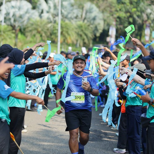 Race photo from BOGORUN 2026