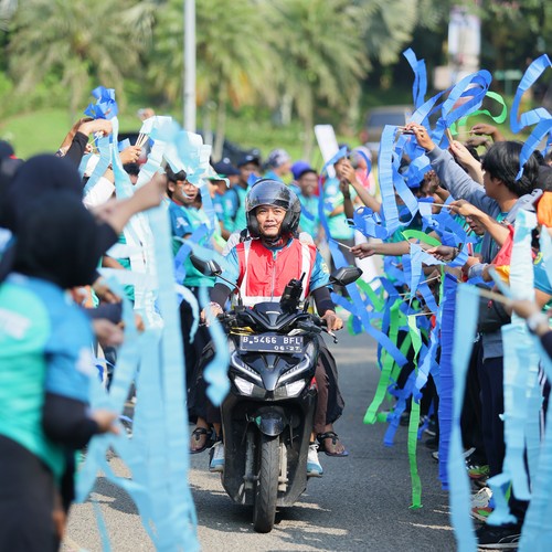 Race photo from BOGORUN 2026