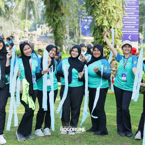 Race photo from BOGORUN 2026