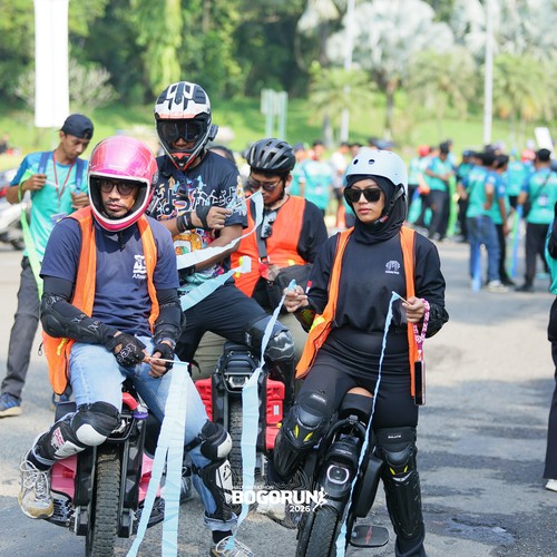 Race photo from BOGORUN 2026