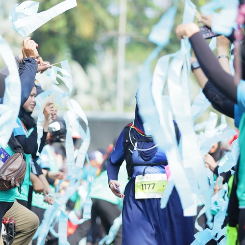Race photo from BOGORUN 2026
