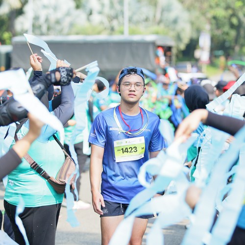 Race photo from BOGORUN 2026