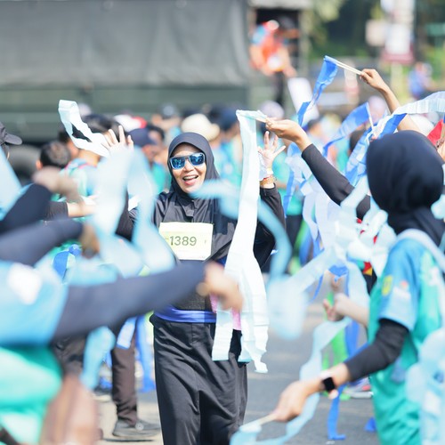 Race photo from BOGORUN 2026